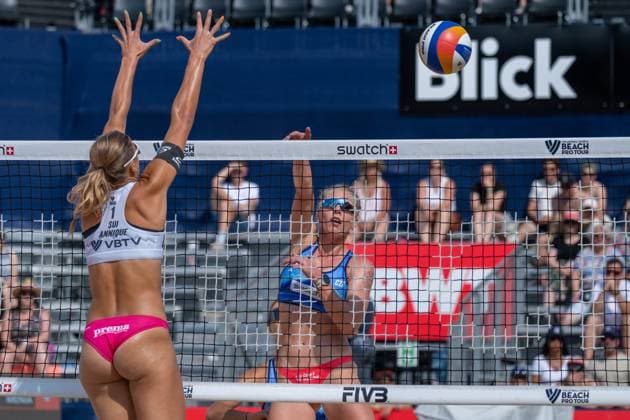RECORD DATE NOT STATED Beach Pro Tour - Elite 16 Gstaad, 04.07.2025 Marie-Sara Stochlova (CZE); Beach Pro Tour - Elite 16 Gstaad am 04.07.2025 Copyright: xBEAUTIFULxSPORTS PeterxWeberx