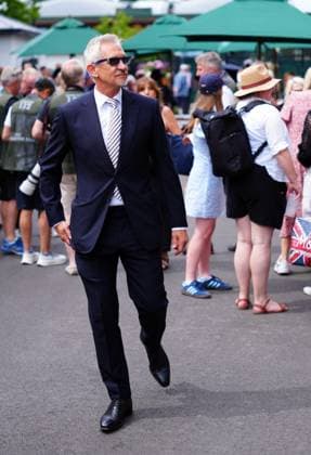 Gary Lineker Wimbledon Tennis Championships, Day 5, The All England Lawn Tennis and Croquet Club, London, UK - 04 Jul 2025London The All England Lawn Tennis and United Kingdom  Copyright: xJavierxGarcia Shutterstockx 15384469i