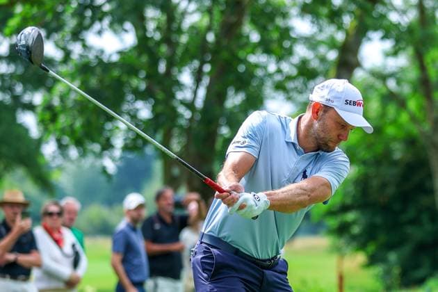 Golf DP World Tour European Tour Tag 2 BMW International Open 2025 am 04.07.2025 im Golf Club Eichenried Maximilian Kiefer ( Deutschland )