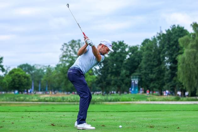 Golf DP World Tour European Tour Tag 2 BMW International Open 2025 am 04.07.2025 im Golf Club Eichenried Maximilian Kiefer ( Deutschland )