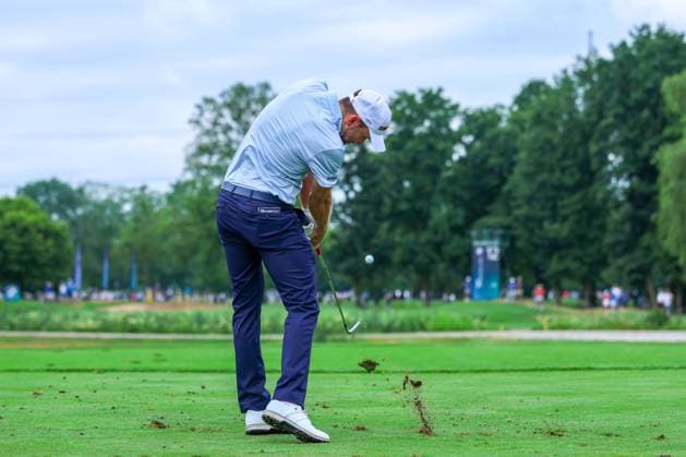 Golf DP World Tour European Tour Tag 2 BMW International Open 2025 am 04.07.2025 im Golf Club Eichenried Maximilian Kiefer ( Deutschland )