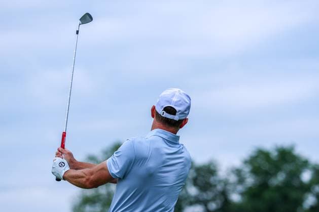 Golf DP World Tour European Tour Tag 2 BMW International Open 2025 am 04.07.2025 im Golf Club Eichenried Maximilian Kiefer ( Deutschland )