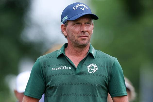 Golf DP World Tour European Tour Tag 2 BMW International Open 2025 am 04.07.2025 im Golf Club Eichenried Marcel Siem ( Deutschland )