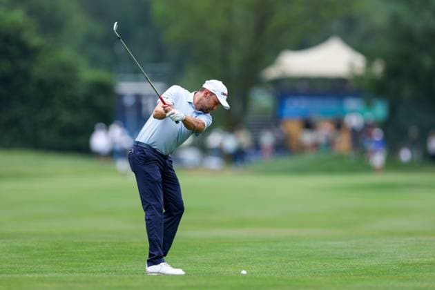Golf DP World Tour European Tour Tag 2 BMW International Open 2025 am 04.07.2025 im Golf Club Eichenried Maximilian Kiefer ( Deutschland )
