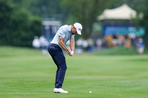 Golf DP World Tour European Tour Tag 2 BMW International Open 2025 am 04.07.2025 im Golf Club Eichenried Maximilian Kiefer ( Deutschland )