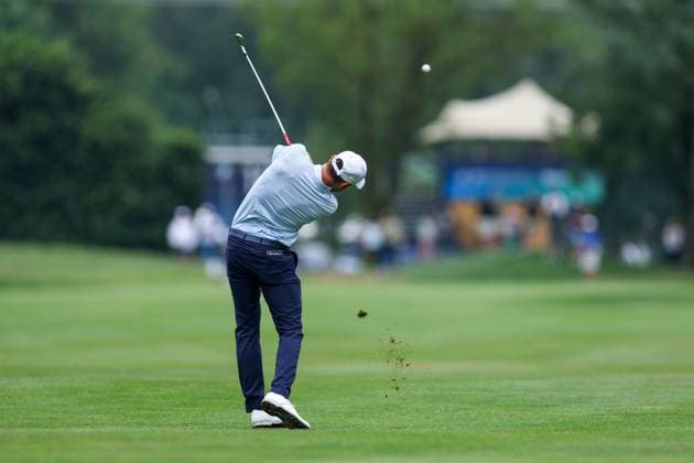 Golf DP World Tour European Tour Tag 2 BMW International Open 2025 am 04.07.2025 im Golf Club Eichenried Maximilian Kiefer ( Deutschland )