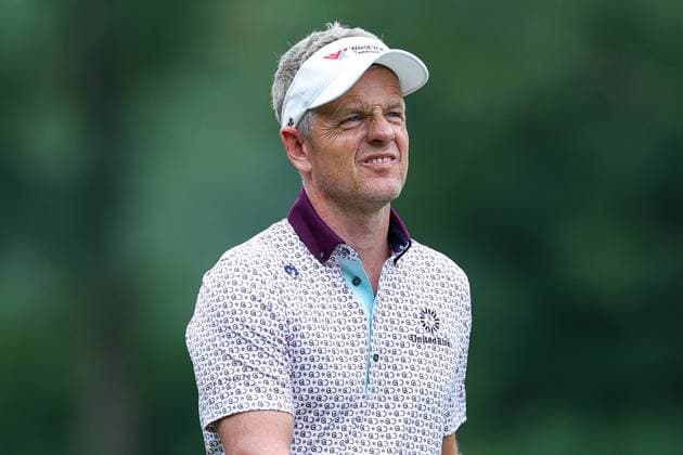 Golf DP World Tour European Tour Tag 2 BMW International Open 2025 am 04.07.2025 im Golf Club Eichenried Luke Donald ( England )