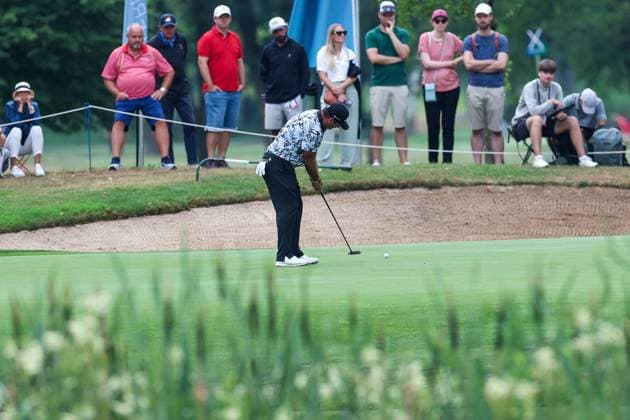 Golf DP World Tour European Tour Tag 2 BMW International Open 2025 am 04.07.2025 im Golf Club Eichenried Patrick Reed ( USA )