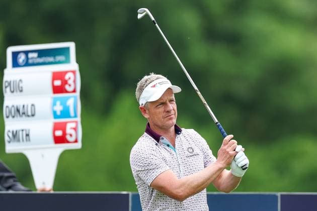 Golf DP World Tour European Tour Tag 2 BMW International Open 2025 am 04.07.2025 im Golf Club Eichenried Luke Donald ( England )