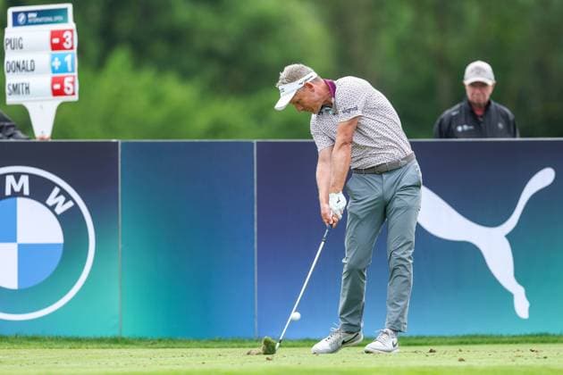 Golf DP World Tour European Tour Tag 2 BMW International Open 2025 am 04.07.2025 im Golf Club Eichenried Luke Donald ( England )
