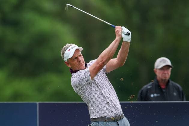 Golf DP World Tour European Tour Tag 2 BMW International Open 2025 am 04.07.2025 im Golf Club Eichenried Luke Donald ( England )
