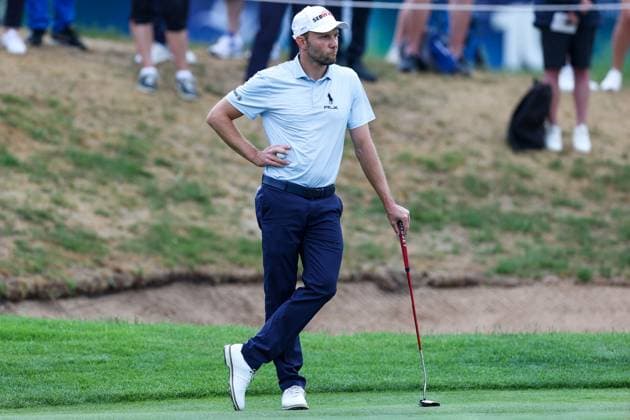 Golf DP World Tour European Tour Tag 2 BMW International Open 2025 am 04.07.2025 im Golf Club Eichenried Maximilian Kiefer ( Deutschland )