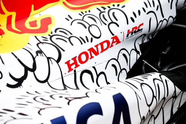 F1 - BRITISH GRAND PRIX 2025 Visa Cash App RB F1 Team, mechanical detail HUGO x Slawn Livery For Silverstone during the Formula 1 Qatar Airways British Grand Prix 2025, 12th round of the 2025 FIA Formula One World Championship, WM, Weltmeisterschaft from July 4 to 6, 2025 on the Silverstone Circuit, in Silverstone, United Kingdom - SilverstoneUnited Kingdom  Copyright: xEricxAlonsox