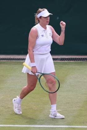 Anastasia Pavlyuchenkova macht die Faust und jubelt, Jubel,Freude,Emotion Damen Einzel, Ladies Singles Copyright: xJuergenxHasenkopfx