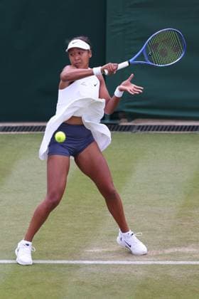 Naomi Osaka, Damen Einzel, Ladies Singles Tennis - Wimbledon 2025 - Grand Slam ITF ATP, Tennis Herren WTA, Tennis Damen - AELTC - London - - Great Britain - 4 July 2025. Copyright: xJuergenxHasenkopfx