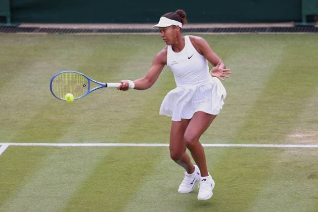 Naomi Osaka, Damen Einzel, Ladies Singles Tennis - Wimbledon 2025 - Grand Slam ITF ATP, Tennis Herren WTA, Tennis Damen - AELTC - London - - Great Britain - 4 July 2025. Copyright: xJuergenxHasenkopfx