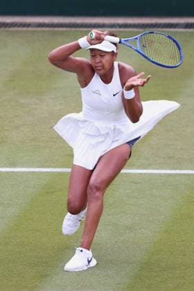 Naomi Osaka, Damen Einzel, Ladies Singles Tennis - Wimbledon 2025 - Grand Slam ITF ATP, Tennis Herren WTA, Tennis Damen - AELTC - London - - Great Britain - 4 July 2025. Copyright: xJuergenxHasenkopfx