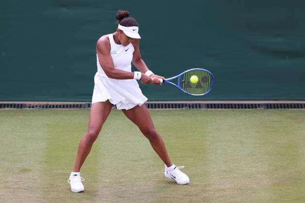 Naomi Osaka, Damen Einzel, Ladies Singles Tennis - Wimbledon 2025 - Grand Slam ITF ATP, Tennis Herren WTA, Tennis Damen - AELTC - London - - Great Britain - 4 July 2025. Copyright: xJuergenxHasenkopfx