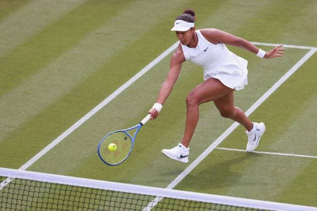 Naomi Osaka, Damen Einzel, Ladies Singles Tennis - Wimbledon 2025 - Grand Slam ITF ATP, Tennis Herren WTA, Tennis Damen - AELTC - London - - Great Britain - 4 July 2025. Copyright: xJuergenxHasenkopfx