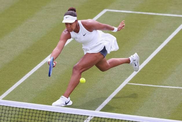 Naomi Osaka, Damen Einzel, Ladies Singles Tennis - Wimbledon 2025 - Grand Slam ITF ATP, Tennis Herren WTA, Tennis Damen - AELTC - London - - Great Britain - 4 July 2025. Copyright: xJuergenxHasenkopfx