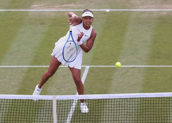 Naomi Osaka, Damen Einzel, Ladies Singles Tennis - Wimbledon 2025 - Grand Slam ITF ATP, Tennis Herren WTA, Tennis Damen - AELTC - London - - Great Britain - 4 July 2025. Copyright: xJuergenxHasenkopfx