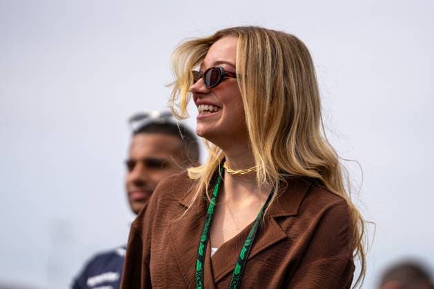 F1 British Grand Prix - UK Gabriel Bortoleto (Bra) of Kick Sauber 5 girlfriend during the Formula 1 Qatar Airways British Grand Prix 2025 on Friday at the Silverstone International Circuit, Silverstone, England, UK on July 4, 2025. Photo by Antoine Lapeyre ABACAPRESS.COM Silverstone England United Kingdom  Copyright: xLapeyrexAntoine ABACAx