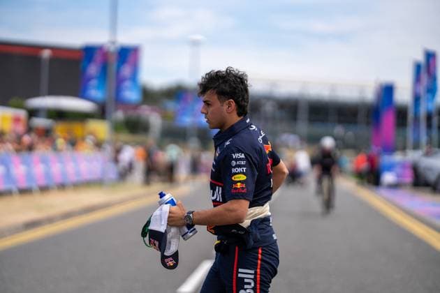 F1 British Grand Prix - UK Arvid Lindblad (Gbr) of RedBull Racing during the Formula 1 Qatar Airways British Grand Prix 2025 on Friday at the Silverstone International Circuit, Silverstone, England, UK on July 4, 2025. Photo by Antoine Lapeyre ABACAPRESS.COM Silverstone England United Kingdom  Copyright: xLapeyrexAntoine ABACAx