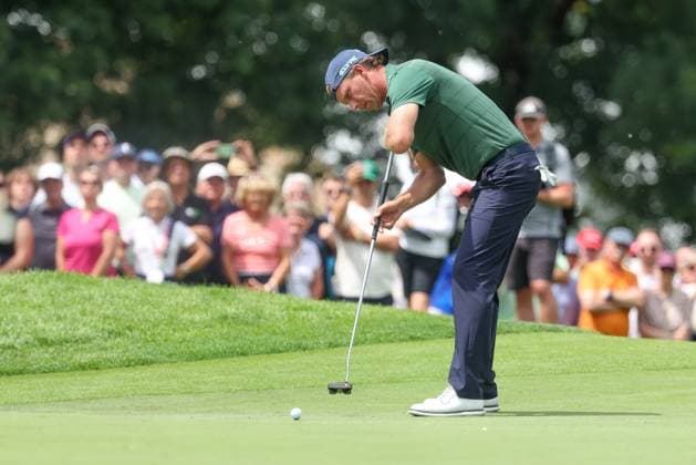 Marcel Siem (GER) beim Putten, 36. BMW International Open 2025, Golf, DP World Tour, Herren, Runde 2, 04.07.2025 Eichenried Bayern Deutschland
