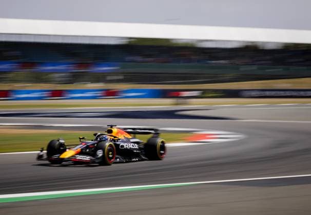 SILVERSTONE - Max Verstappen (Red Bull Racing) during 1st free practice at the Silverstone circuit ahead of the Great Britain Grand Prix. ANP SEM VAN DER WAL xVIxANPxSportx xxANPxIVx 530924525 originalFilename: 530924525.jpg