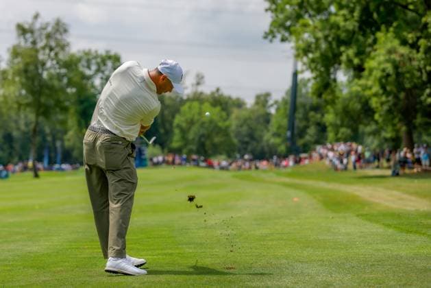 MUNICH, GERMANY - 04.07.2025: Martin KAYMER (GER). The BMW International Open at Golfclub Munchen Eichenried on July 04, 2025 in Germany.