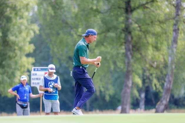 MUNICH, GERMANY - 04.07.2025: Marcel SIEM (GER). The BMW International Open at Golfclub Munchen Eichenried on July 04, 2025 in Germany.