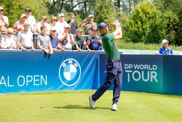 MUNICH, GERMANY - 04.07.2025: Marcel SIEM (GER). The BMW International Open at Golfclub Munchen Eichenried on July 04, 2025 in Germany.