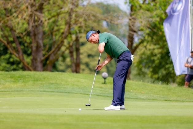 MUNICH, GERMANY - 04.07.2025: Marcel SIEM (GER). The BMW International Open at Golfclub Munchen Eichenried on July 04, 2025 in Germany.
