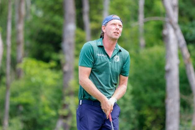 MUNICH, GERMANY - 04.07.2025: Marcel SIEM (GER). The BMW International Open at Golfclub Munchen Eichenried on July 04, 2025 in Germany.
