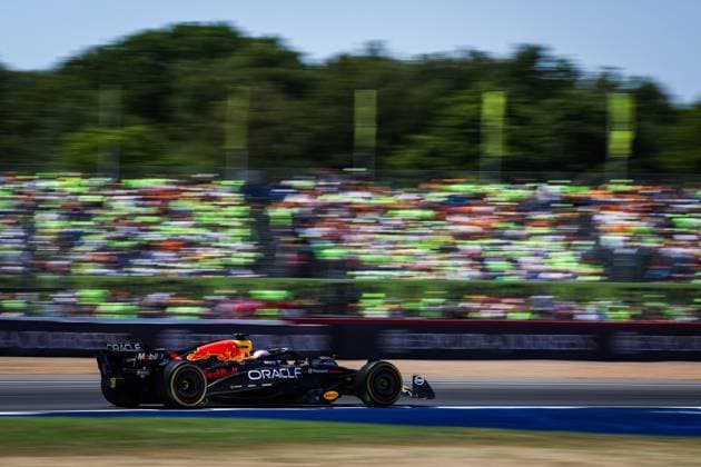 F1 - BRITISH GRAND PRIX 2025 01 VERSTAPPEN Max (nld), Red Bull Racing RB21, action during the Formula 1 Qatar Airways British Grand Prix 2025, 12th round of the 2025 FIA Formula One World Championship, WM, Weltmeisterschaft from July 4 to 6, 2025 on the Silverstone Circuit, in Silverstone, United Kingdom - SilverstoneUnited Kingdom  Copyright: xANTONINxVINCENTx