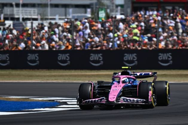 4th July 2025; Silverstone Circuit, Northamptonshire, England; Formula 1 2025 Qatar Airways British F1 Grand Prix; Free Practice Day; Franco Colapinto in the Renault E-Tech RE25 powered Alpine-Renault A525 car during P1  ActionPlus12808825 SimonxWest