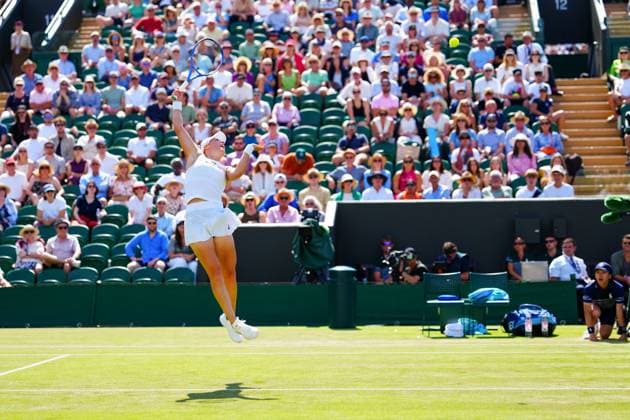 Laura Siegemund during her third round match Wimbledon Tennis Championships, Day 5, The All England Lawn Tennis and Croquet Club, London, UK - 04 Jul 2025London The All England Lawn Tennis and United Kingdom  Copyright: xJavierxGarcia Shutterstockx 15384469ci