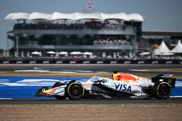 4th July 2025; Silverstone Circuit, Northamptonshire, England; Formula 1 2025 Qatar Airways British F1 Grand Prix; Free Practice Day; Isack Hadjar in the Honda RBPTH003 powered Racing Bulls-Honda RBPT VCARB 02 car during the first free practice session (P1)  ActionPlus12808832 SimonxWest
