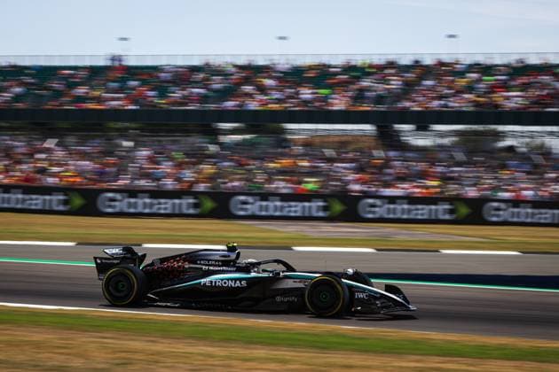 F1 - BRITISH GRAND PRIX 2025 12 KIMI ANTONELLI Andrea (ita), Mercedes AMG F1 Team W16, action during the Formula 1 Qatar Airways British Grand Prix 2025, 12th round of the 2025 FIA Formula One World Championship, WM, Weltmeisterschaft from July 4 to 6, 2025 on the Silverstone Circuit, in Silverstone, United Kingdom - SilverstoneUnited Kingdom  Copyright: xANTONINxVINCENTx
