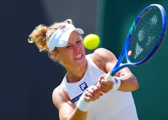 Laura Siegemund during her third round match Wimbledon Tennis Championships, Day 5, The All England Lawn Tennis and Croquet Club, London, UK - 04 Jul 2025London The All England Lawn Tennis and United Kingdom  Copyright: xJavierxGarcia Shutterstockx 15384469cq