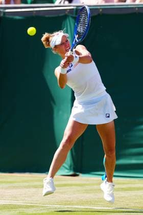 Laura Siegemund during her third round match Wimbledon Tennis Championships, Day 5, The All England Lawn Tennis and Croquet Club, London, UK - 04 Jul 2025London The All England Lawn Tennis and United Kingdom  Copyright: xJavierxGarcia Shutterstockx 15384469cs
