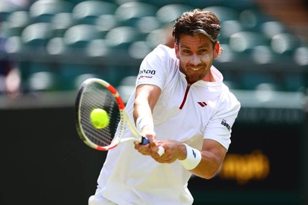Cameron Norrie during his third round match Wimbledon Tennis Championships, Day 5, The All England Lawn Tennis and Croquet Club, London, UK - 04 Jul 2025London The All England Lawn Tennis and United Kingdom  Copyright: xJamesxMarsh Shutterstockx 15384470by