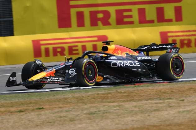 F1 Grand Prix of Great Britain - Practice Max Verstappen of the Netherlands and Red Bull Racing participates in Free Practice 1 of the Formula 1 Qatar Airways British Grand Prix at the Silverstone Circuit in Towcester, England, on July 4, 2024. United Kingdom  Copyright: xMIxNewsx originalFilename:fletcher-f1grandp250704_npiJ7.jpg