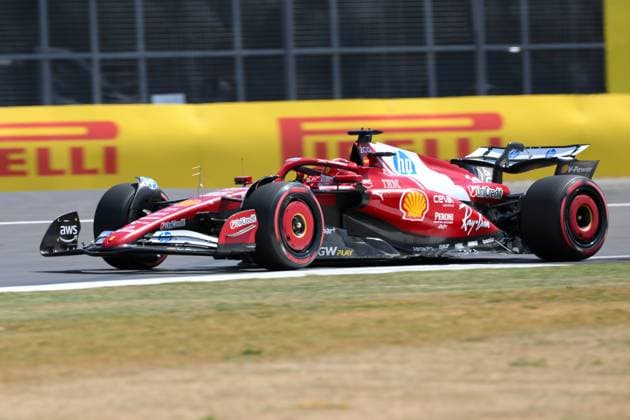 F1 Grand Prix of Great Britain - Practice Charles Leclerc of Monaco and Ferrari participates in Free Practice 1 of the Formula 1 Qatar Airways British Grand Prix at the Silverstone Circuit in Towcester, England, on July 4, 2024. United Kingdom  Copyright: xMIxNewsx originalFilename:fletcher-f1grandp250704_npA89.jpg