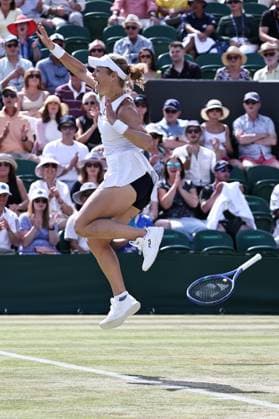 Laura Siegemund, GER, after third round of 2025 All England Lawn Tennis Championships at Wimbledon, womens singles, London, 04 07 2025; -