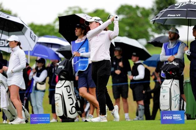 KPMG Women s Irish Open 2025, Carton House, Maynooth 4 7 2025 Leona Maguire Leona Maguire 4 7 2025  Copyright: x INPHO LaszloxGeczox LG1_2238