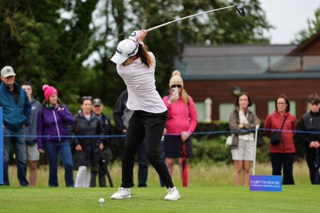 KPMG Women s Irish Open 2025, Carton House, Maynooth 4 7 2025 Leona Maguire Leona Maguire 4 7 2025  Copyright: x INPHO LaszloxGeczox LG1_2367