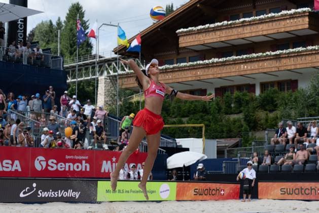 RECORD DATE NOT STATED Beach Pro Tour - Elite 16 Gstaad, 04.07.2025 Anouk Verge-Depre ( SUI ); Beach Pro Tour - Elite 16 Gstaad am 04.07.2025 Copyright: xBEAUTIFULxSPORTS PeterxWeberx