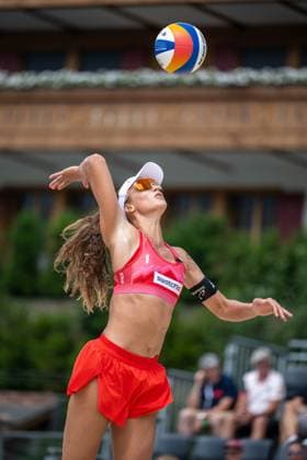 RECORD DATE NOT STATED Beach Pro Tour - Elite 16 Gstaad, 04.07.2025 Anouk Verge-Depre ( SUI ); Beach Pro Tour - Elite 16 Gstaad am 04.07.2025 Copyright: xBEAUTIFULxSPORTS PeterxWeberx