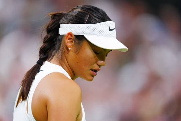Emma Raducanu during her third round match Wimbledon Tennis Championships, Day 5, The All England Lawn Tennis and Croquet Club, London, UK - 04 Jul 2025London The All England Lawn Tennis and United Kingdom  Copyright: xJavierxGarcia Shutterstockx 15384469jt